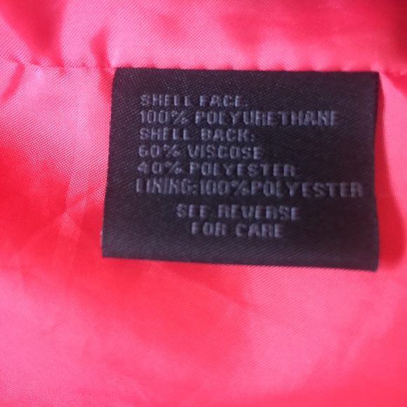 BKE jacket coral size L faux leather - Picture 5 of 7